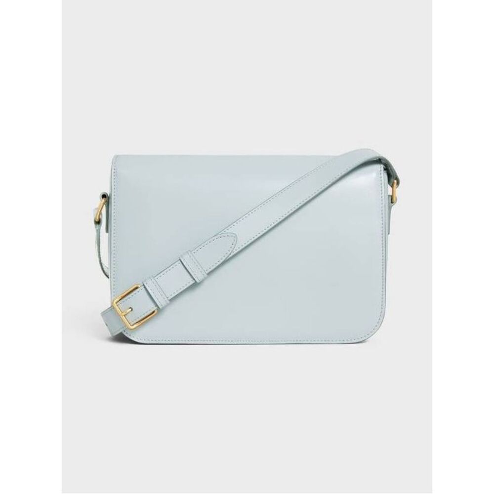 Classique Triomphe Bag In Shiny Calfskin - Picture 6 of 7